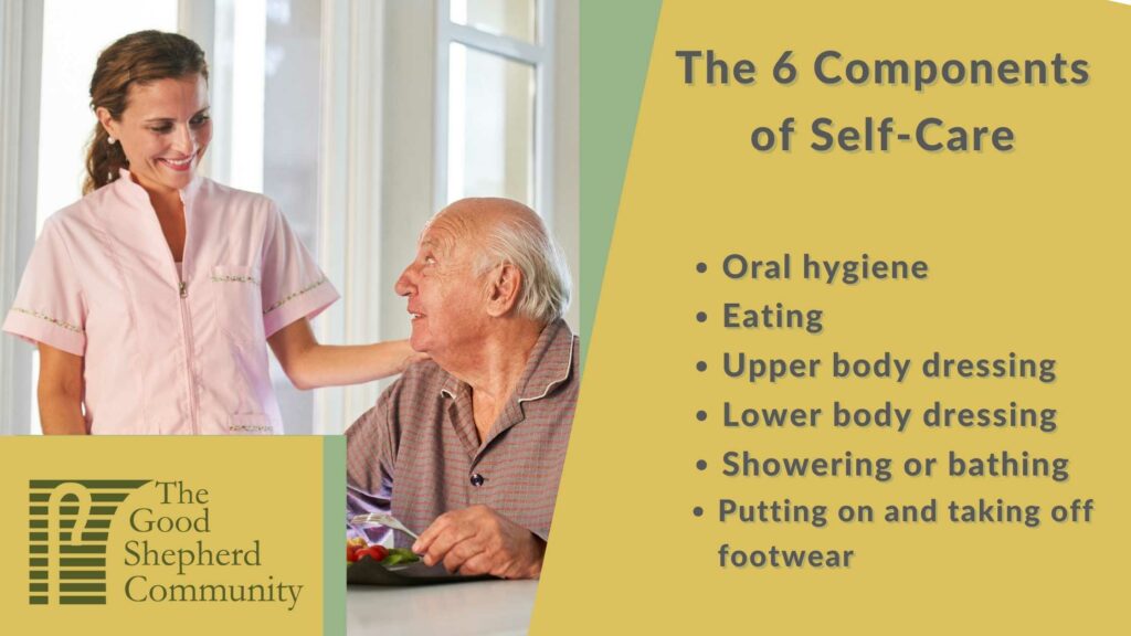 Senior Self Care Infographic